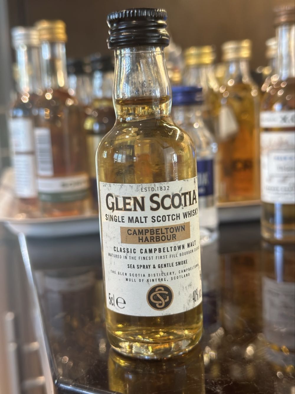 Glen Scotia Single Cask  - Glen Scotia Distillery (50 mL) alcohol collectible [Barcode 5016840333227] - Main Image 4