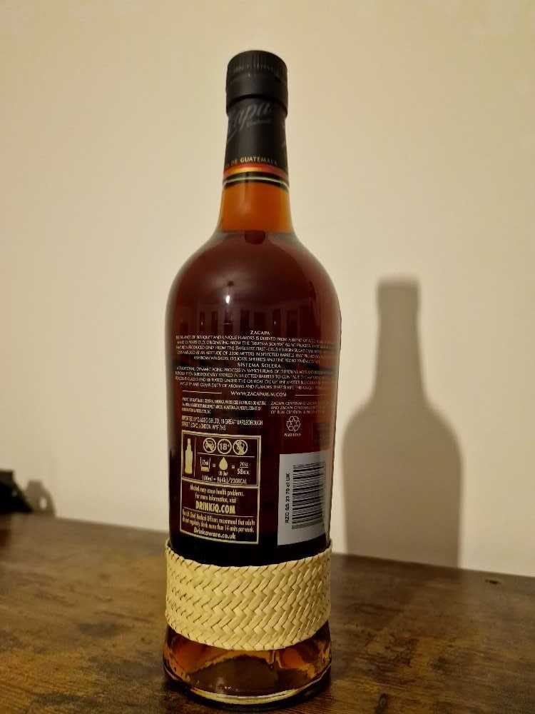 Ron Zacapa No. 23 - Ron Zacapa - Añejos de Altura SA alcohol collectible - Main Image 2