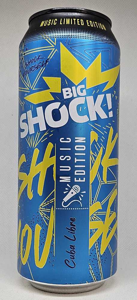 Big Shock!   (500 mL) alcohol collectible [Barcode 8595681005830] - Main Image 2