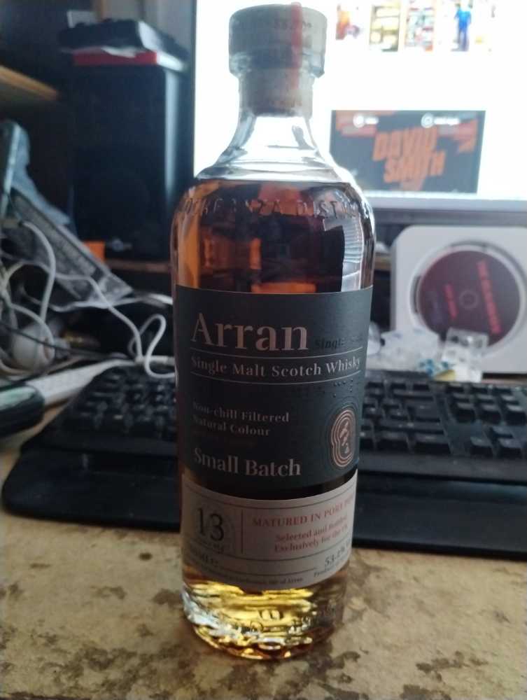 Arran 13 Year Old Small Batch - Arran (700 mL) alcohol collectible [Barcode 5060044488320] - Main Image 2