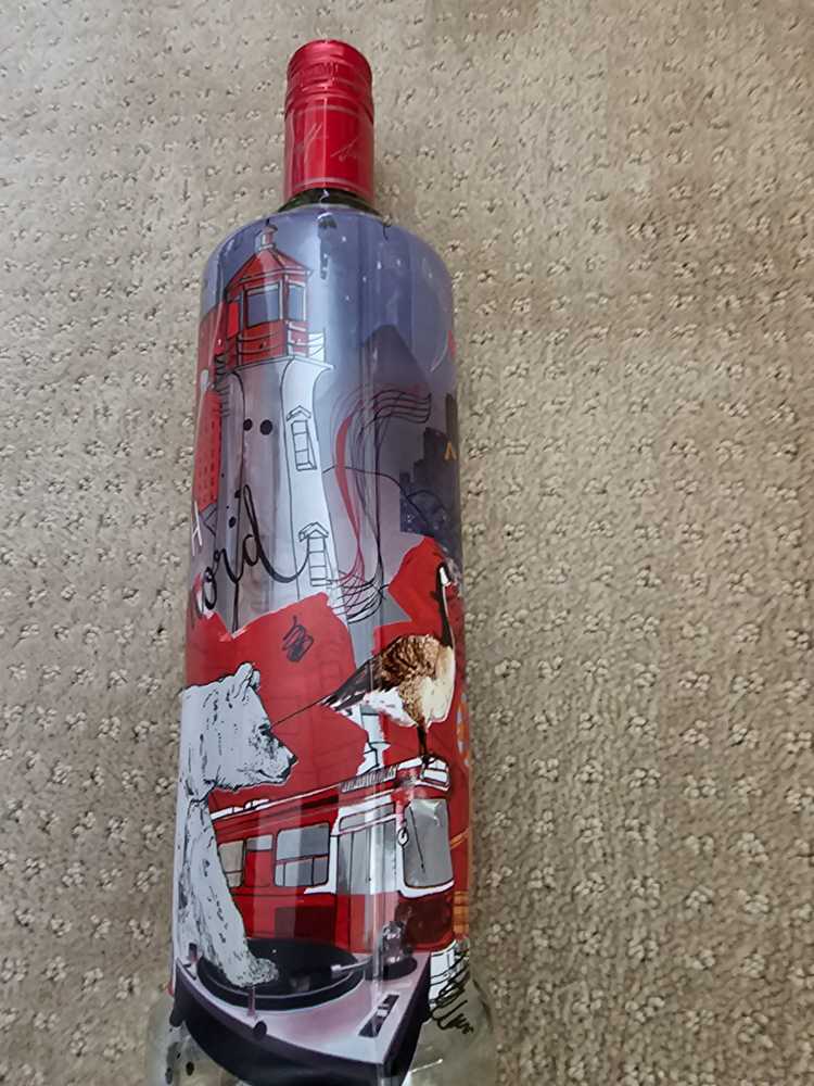 Smirnoff Vodka True North Edition - Smirnoff Co. (750 mL) alcohol collectible - Main Image 2