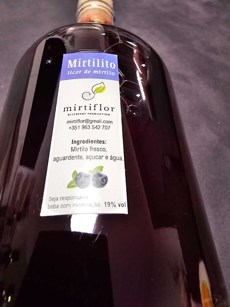 Mirtilto Liqueur - Mirtiflor (500 mL) alcohol collectible - Main Image 2
