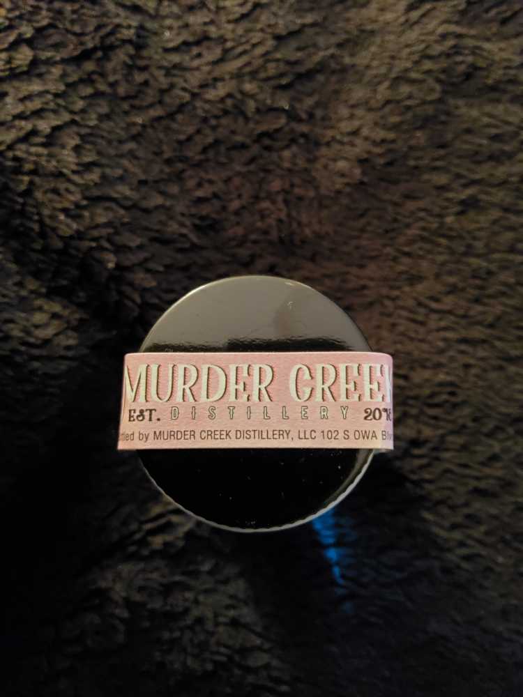 Cotton Candy Moonshine  - Murder Creek (50 mL) alcohol collectible [Barcode 860000822343] - Main Image 3