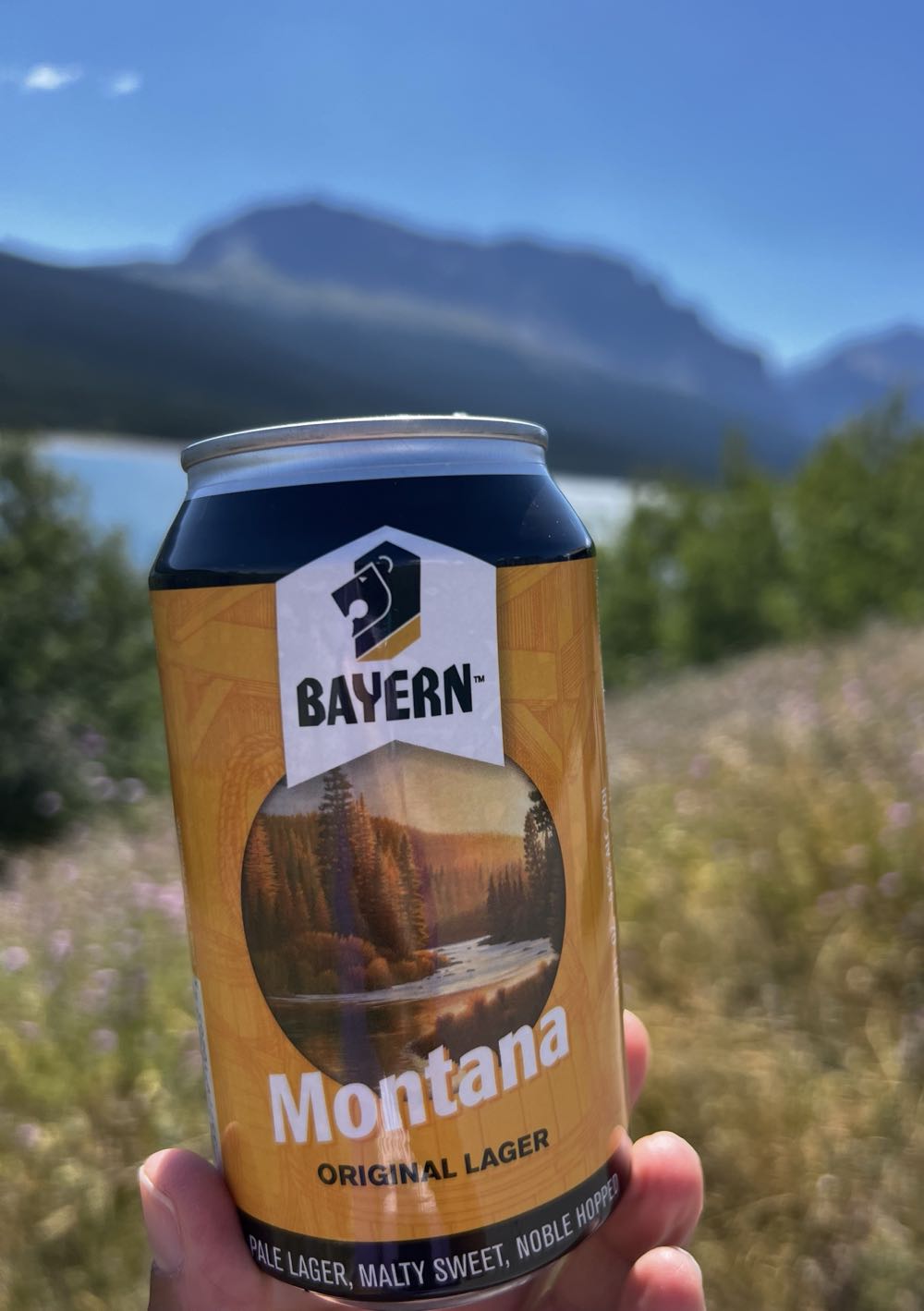 Bayern Montana Original Lager - Bayern Brewing, Missoula alcohol collectible - Main Image 2