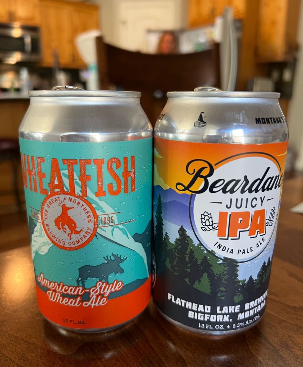 Great Northern Wheatfish Wheat Ale - Great Northern Brewing Company, Salt Lake alcohol collectible - Main Image 2