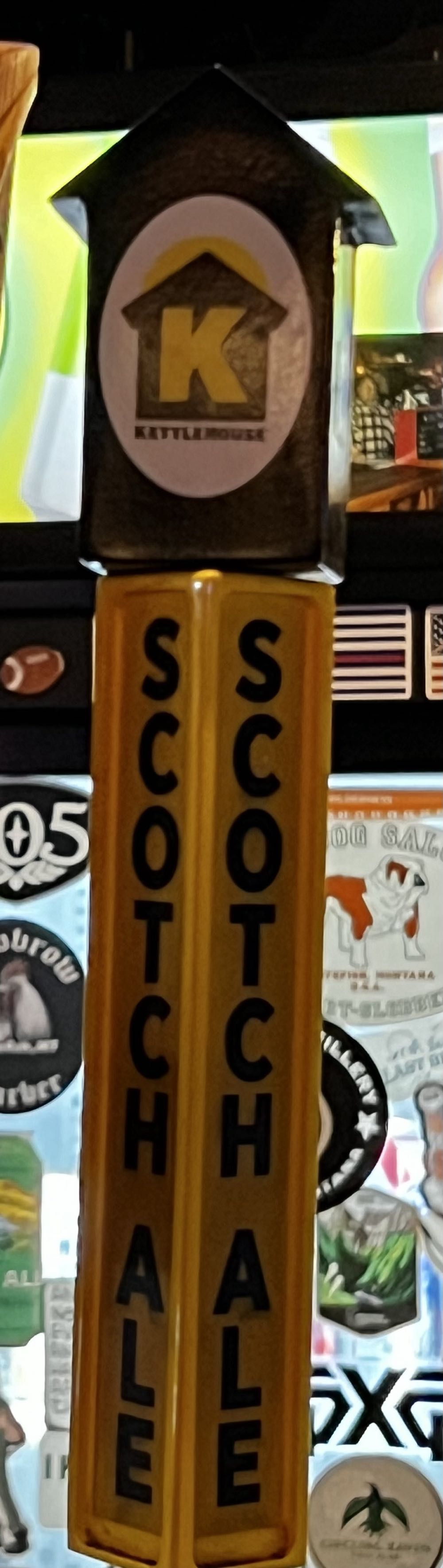 Kettle House Cold Smoke Scotch Ale - Kettle House Brewing Company, Missoula alcohol collectible - Main Image 3