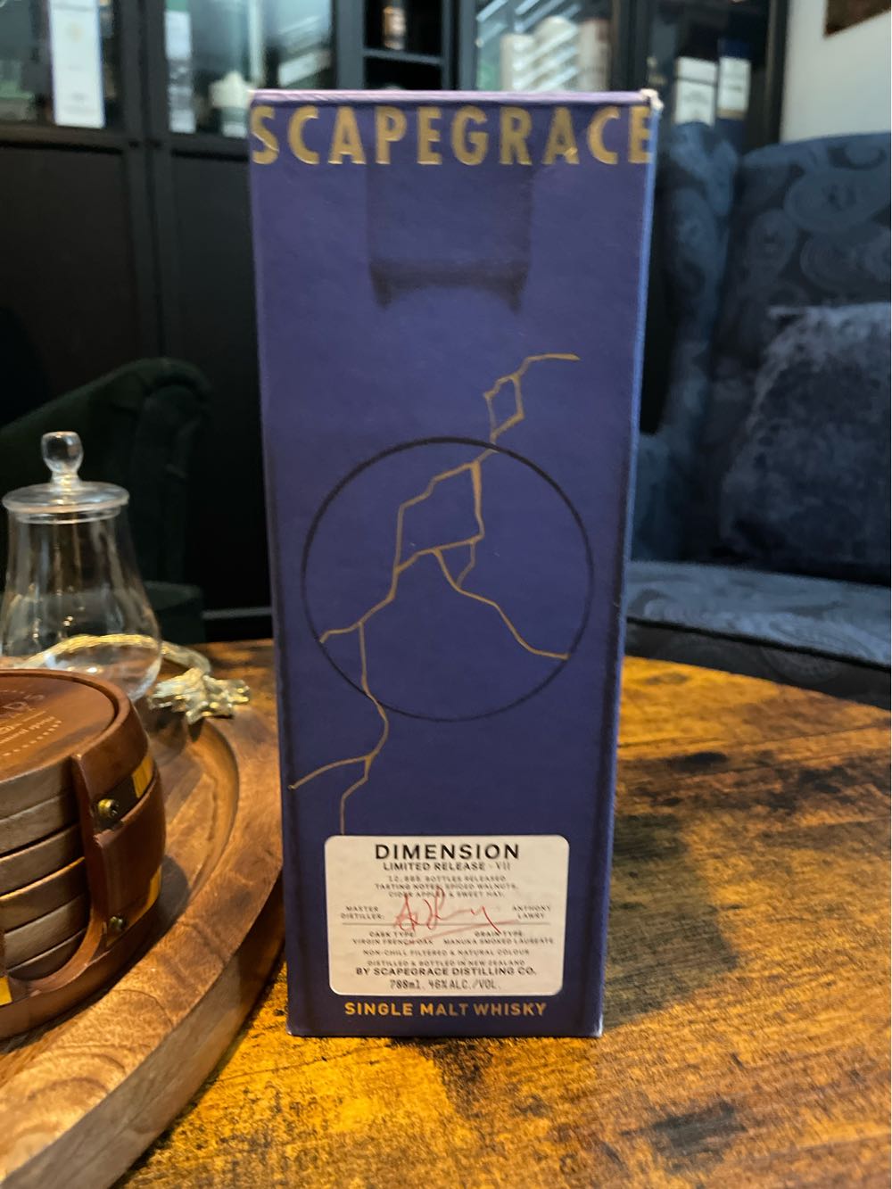 Scapegrace Dimension - The Scapegrace Distilling Co (700 mL) alcohol collectible [Barcode 850001380546] - Main Image 2