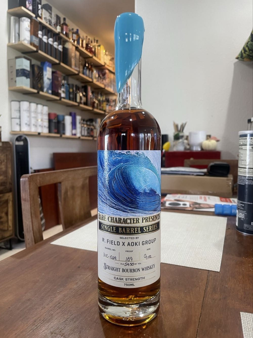 Rare Character Single Barrel “HIC-029” - Rare Character Whiskey Co (750 mL) alcohol collectible - Main Image 2