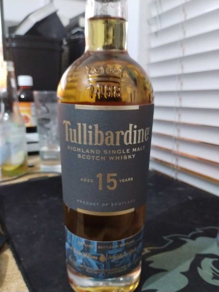 Tullibardine Aged 15 Years - Tullibardine Distillery (700 mL) alcohol collectible - Main Image 3