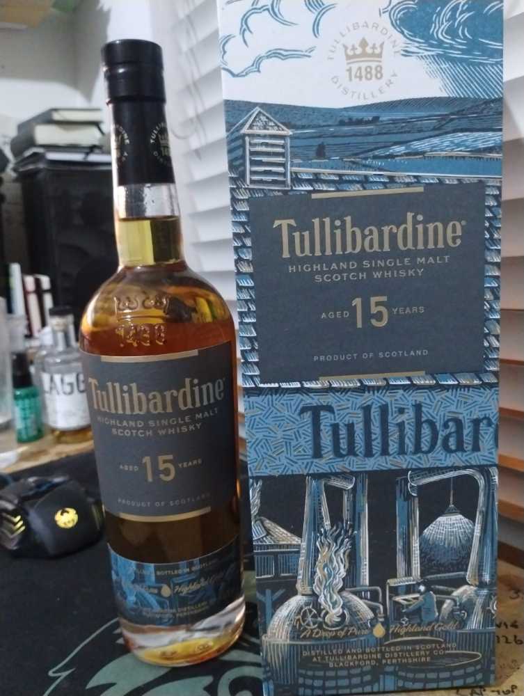 Tullibardine Aged 15 Years - Tullibardine Distillery (700 mL) alcohol collectible - Main Image 4