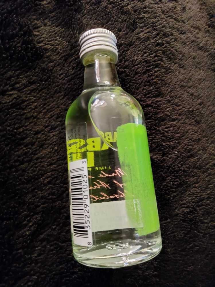 Absolut Lime - Absolut Spirits Co. (50 mL) alcohol collectible - Main Image 2