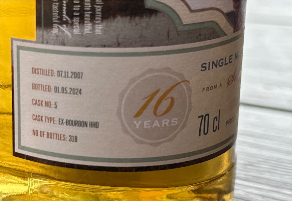 Secret Speyside 16 Years - The Caskhound (700 mL) alcohol collectible - Main Image 2