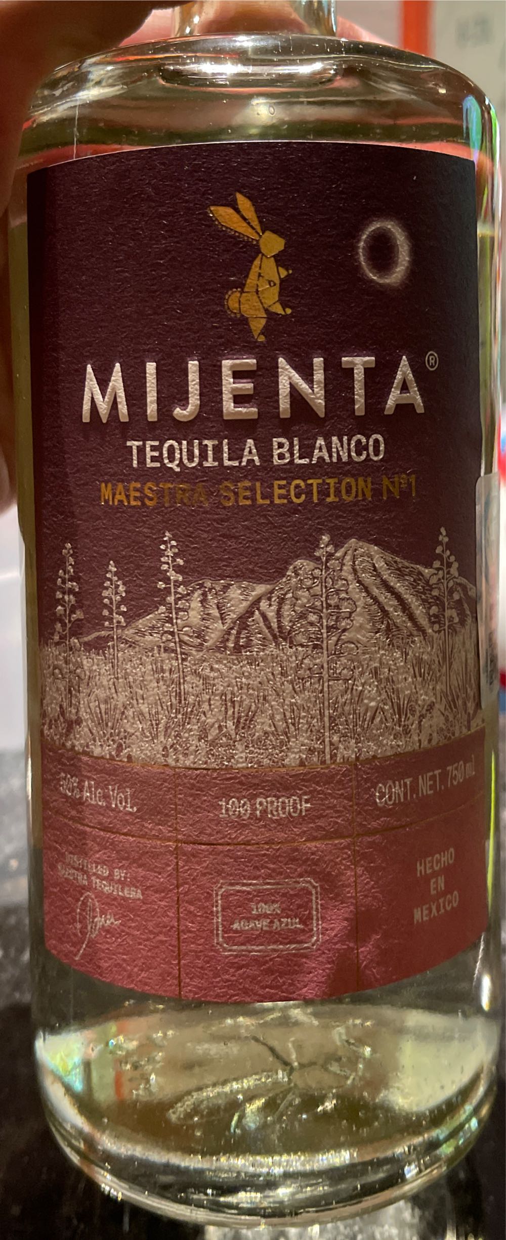 Mijenta Maestra Selection Blanco - NOM 1412 (750 mL) alcohol collectible [Barcode 850015899232] - Main Image 2