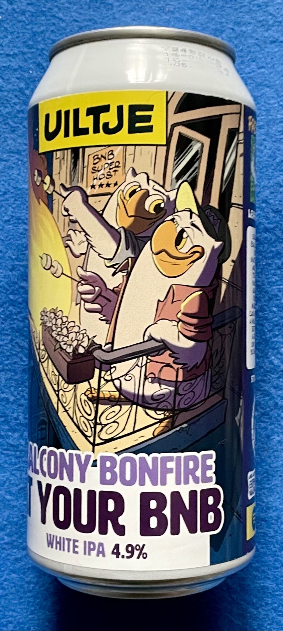 Balcony Bonfire At Your Bnb - Uiltje Brewing Company (440 mL) alcohol collectible [Barcode 8721055140443] - Main Image 2