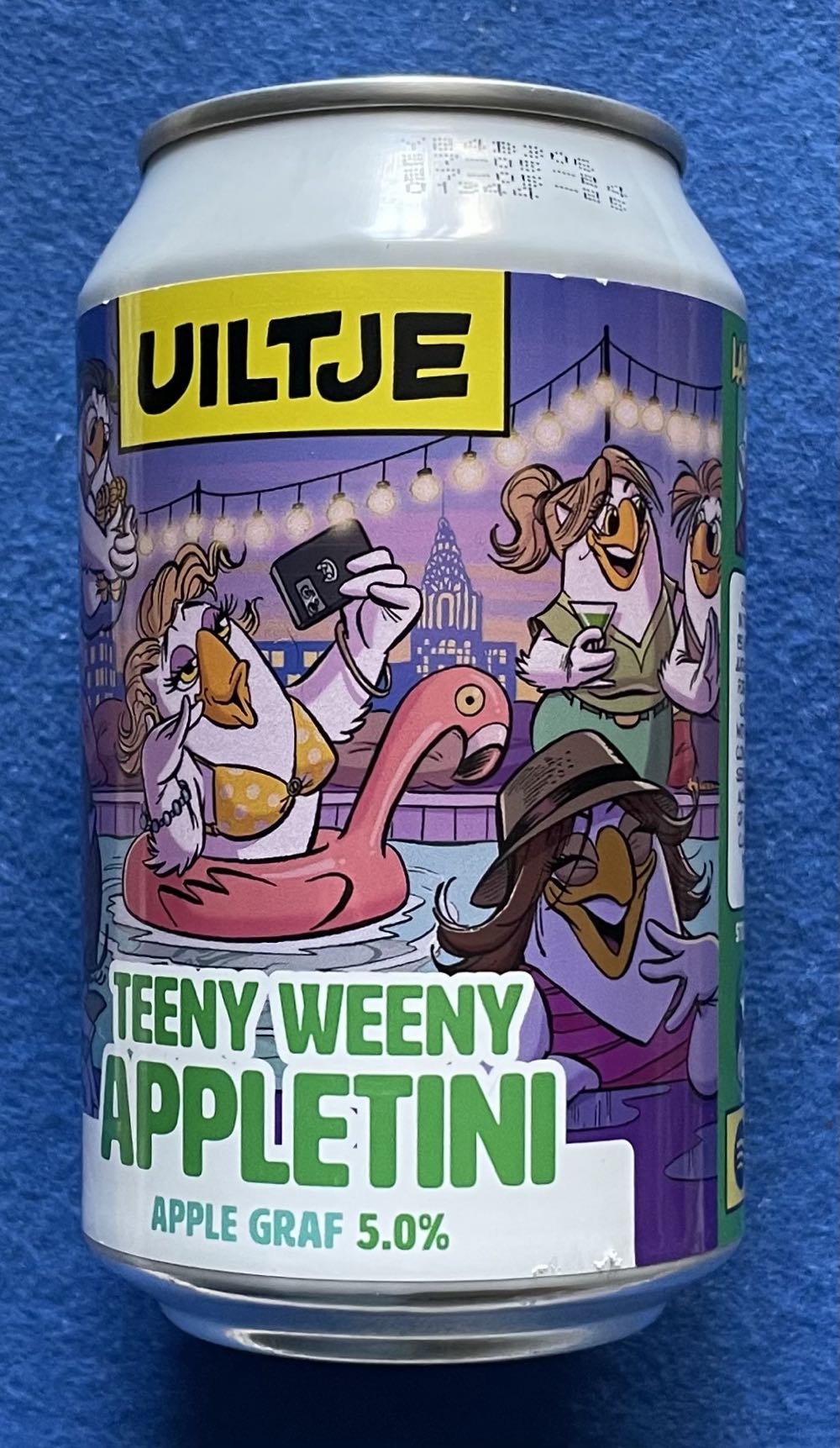 Teeny Weeny Appletini - Uiltje Brewing Company (330 mL) alcohol collectible [Barcode 8721055140450] - Main Image 2