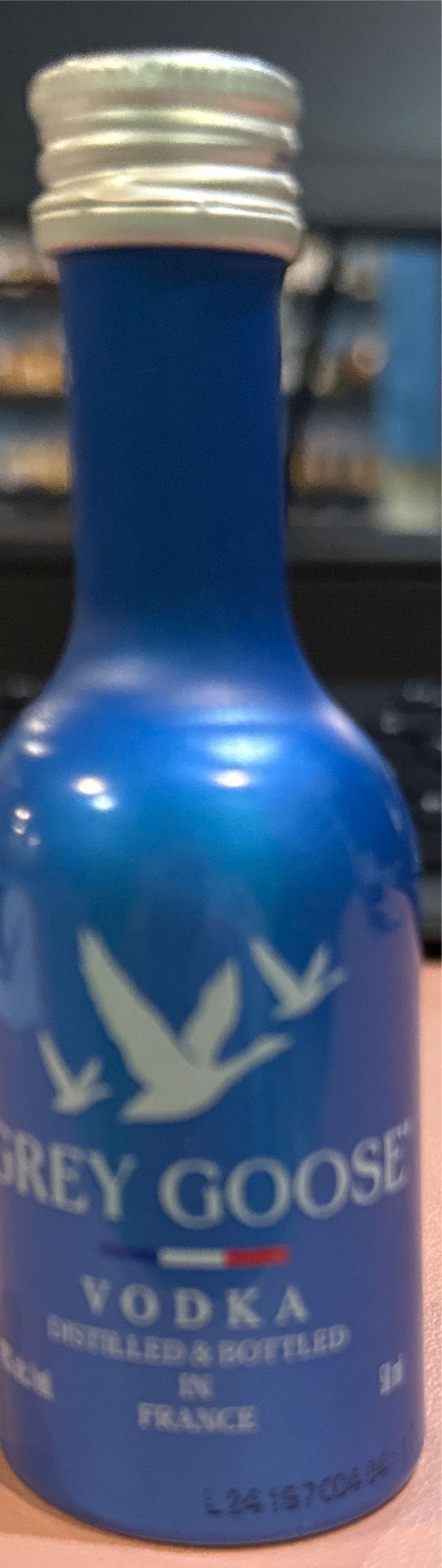 Grey Goose Vodka - Grey Goose BMP (50 mL) alcohol collectible [Barcode 080480989347] - Main Image 3