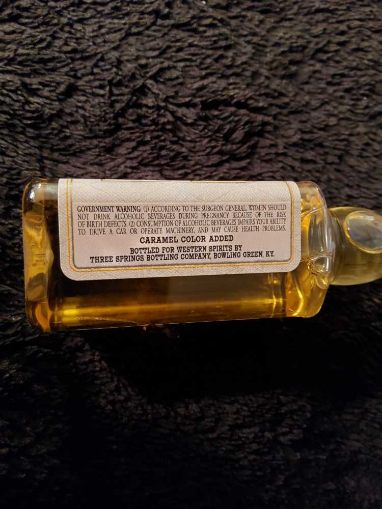 Bird Dog Honey Flavored Whiskey - Western Spirits (50 mL) alcohol collectible [Barcode 812459014947] - Main Image 2