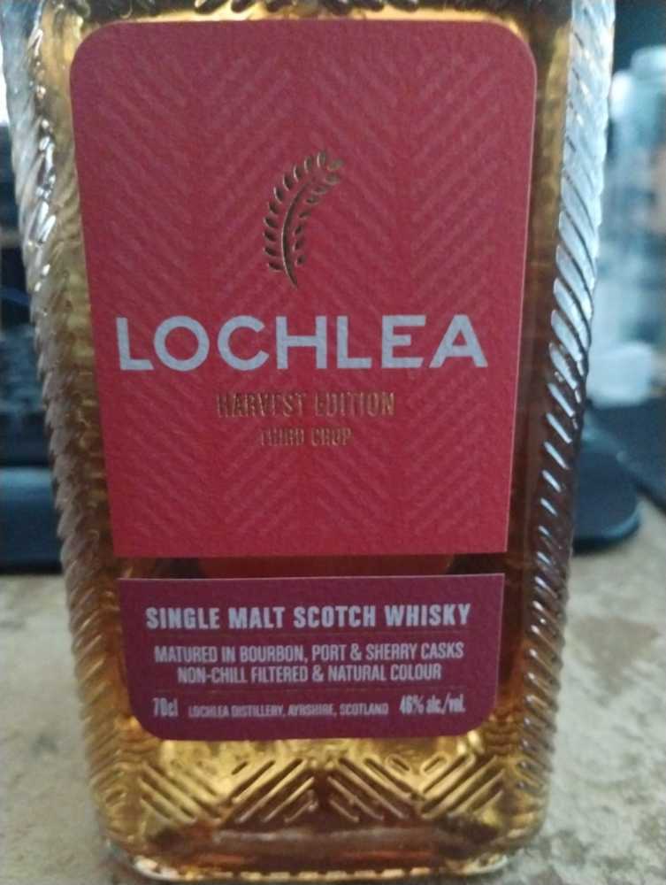 Lochlea Harvest Edition Third Crop - Lochlea Distillery (700 mL) alcohol collectible [Barcode 5065008253426] - Main Image 2