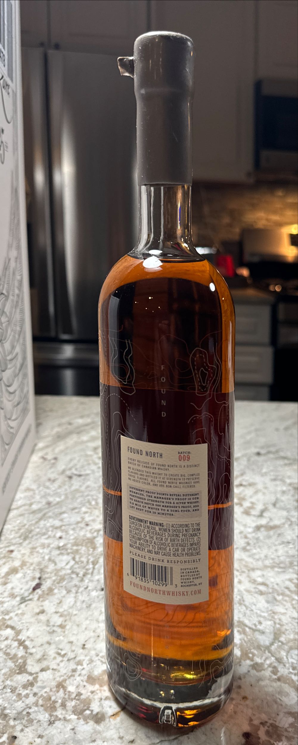 Found North 19 Year Old Batch 009 Cask Strength Whisky - Found North Whisky (750 mL) alcohol collectible [Barcode 691835102993] - Main Image 2
