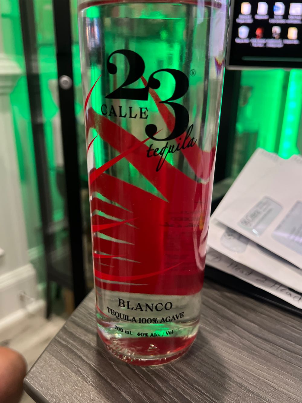 Calle 23 Blanco - NOM 1545 (700 mL) alcohol collectible [Barcode 673446001544] - Main Image 2