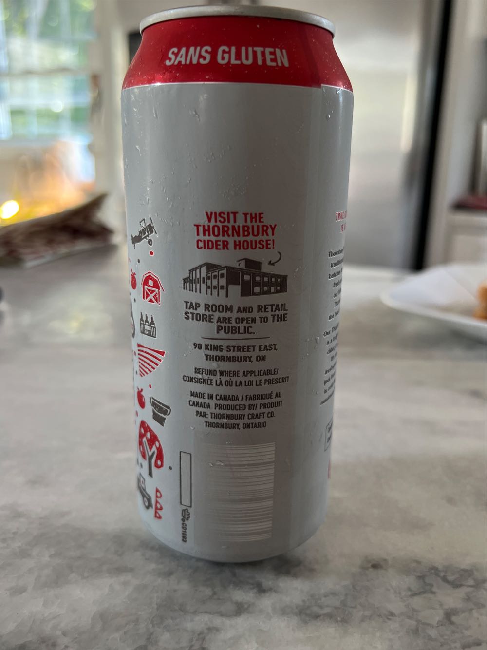 Craft Apple Cider - Thornbury Craft Co. alcohol collectible - Main Image 2