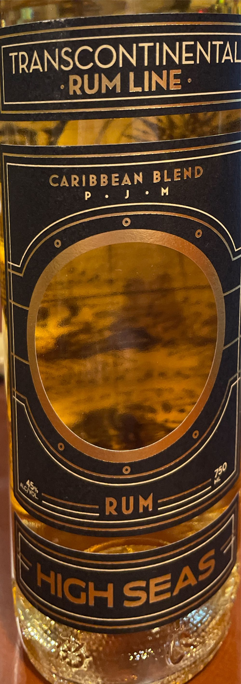Transcontinental Rum Line High Seas Caribbean Blend - La Maison & Velier (750 mL) alcohol collectible [Barcode 810852034500] - Main Image 2