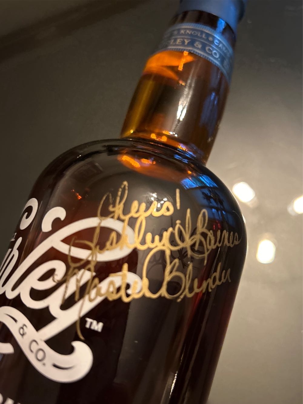 Ej Curley & Co Small Batch - EJ Curley (750 mL) alcohol collectible [Barcode 195893251018] - Main Image 2
