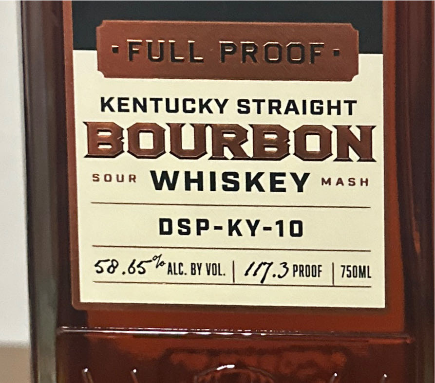 Green River Full Proof Bourbon - Green River Distilling Co. (750 mL) alcohol collectible [Barcode 857552008783] - Main Image 3