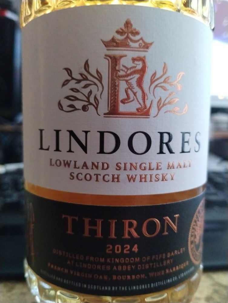Lindores Thiron Inaugural Release Abbey - Lindores Abbey Distillery (700 mL) alcohol collectible [Barcode 5060638172178] - Main Image 3