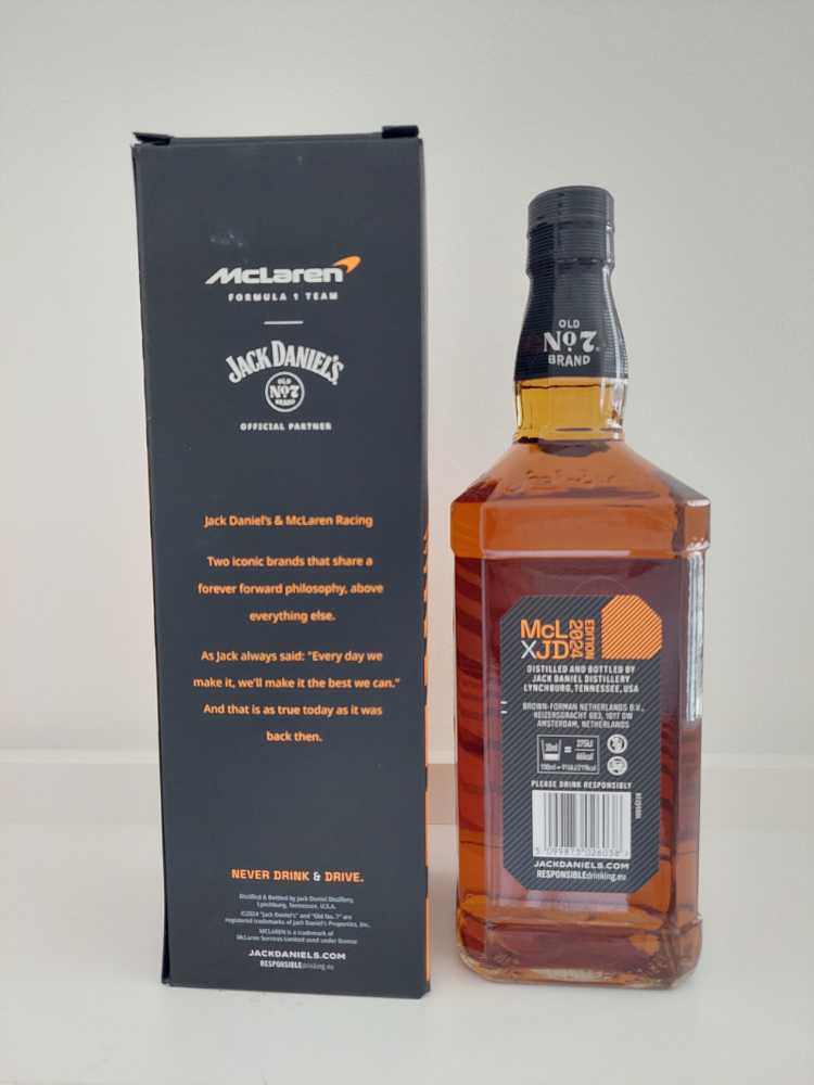 Jack Daniels Mc Laren 2024  (1000 mL) alcohol collectible - Main Image 3