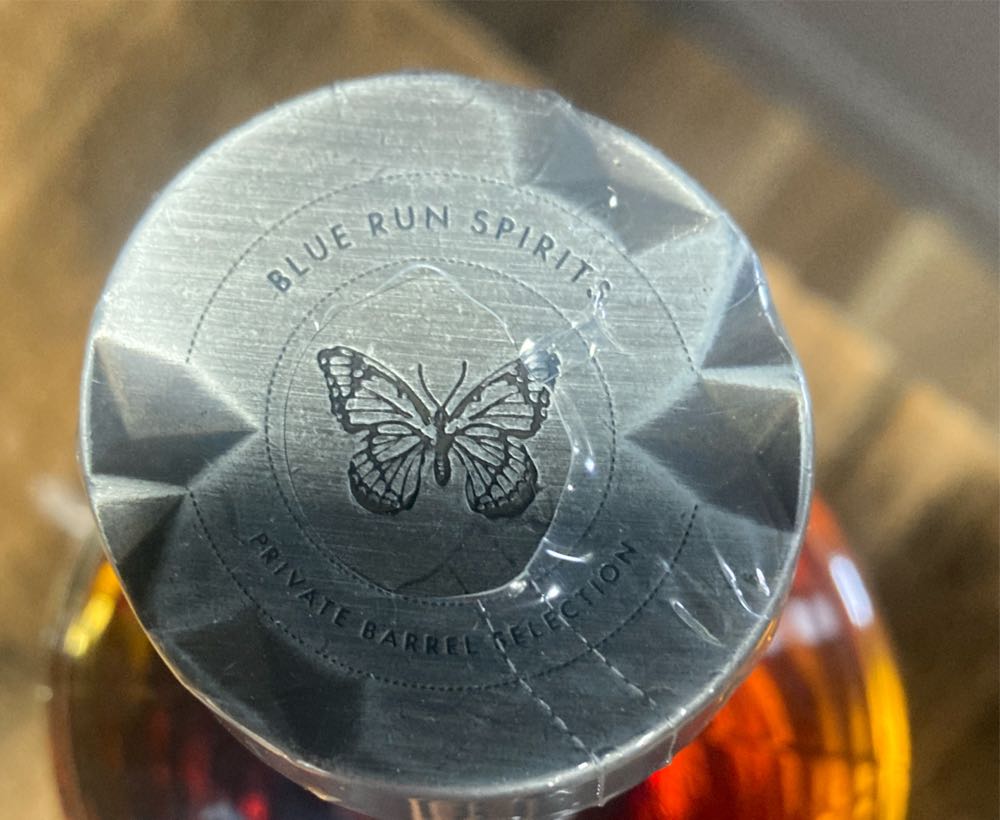 Blue Run Chosen L&K safe word Bib - Blue Run Spirits (750 mL) alcohol collectible [Barcode 850043352259] - Main Image 3
