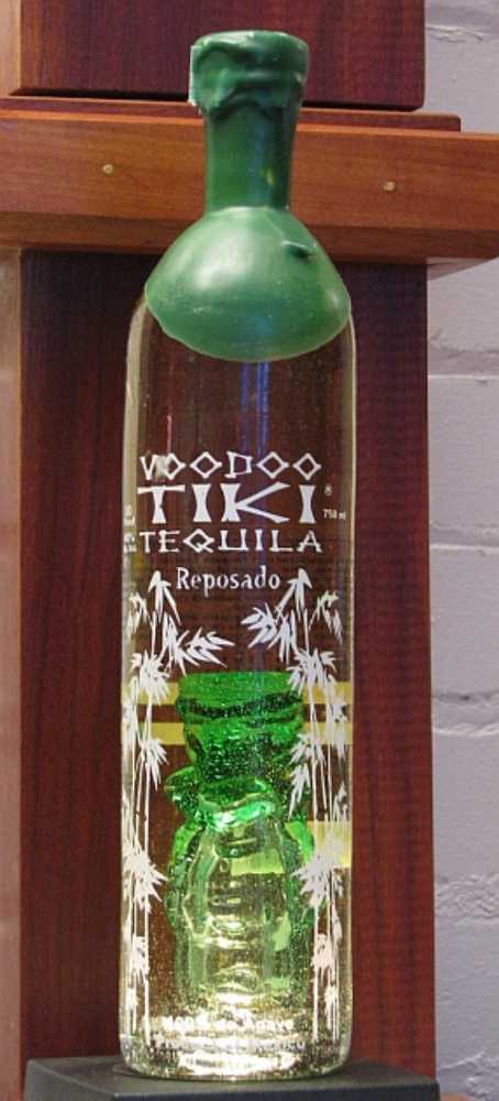 Voodoo Tiki Tequila Reposado  (750 mL) alcohol collectible - Main Image 2