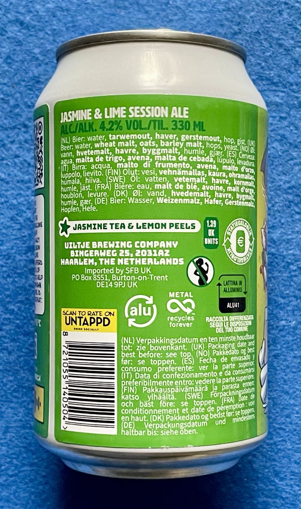 Holiday Horror Stories - Uiltje Brewing Company (330 mL) alcohol collectible [Barcode 8721055140504] - Main Image 3