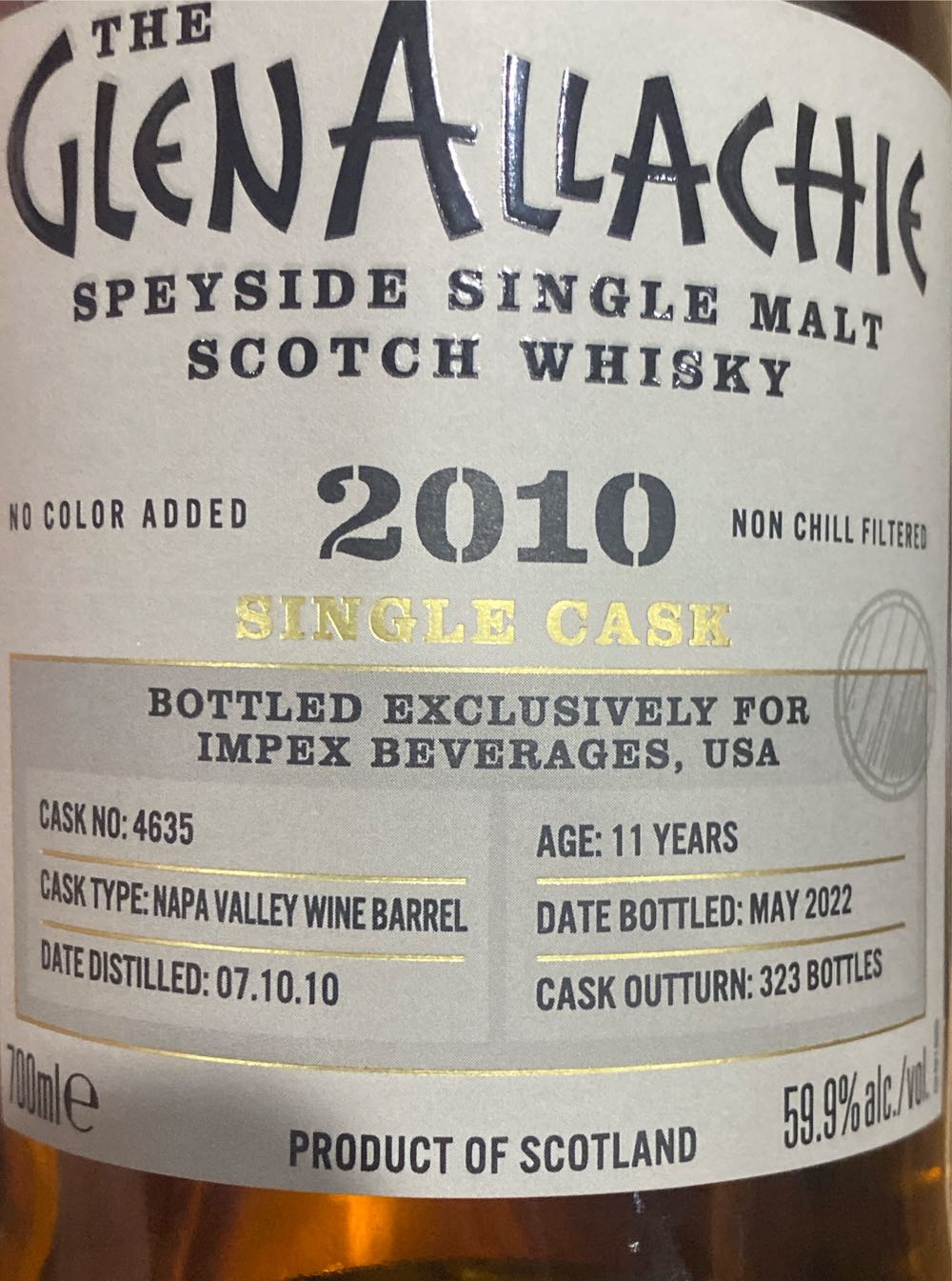 Chattanooga Whiskey BIB “Fall 2020 Vintage”