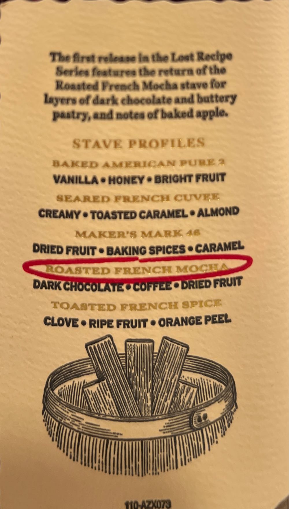 Maker’s Mark - The Lost Recipe Series 02 - Maker’s Mark Distillery, Inc. (700 mL) alcohol collectible [Barcode 085246502730] - Main Image 3