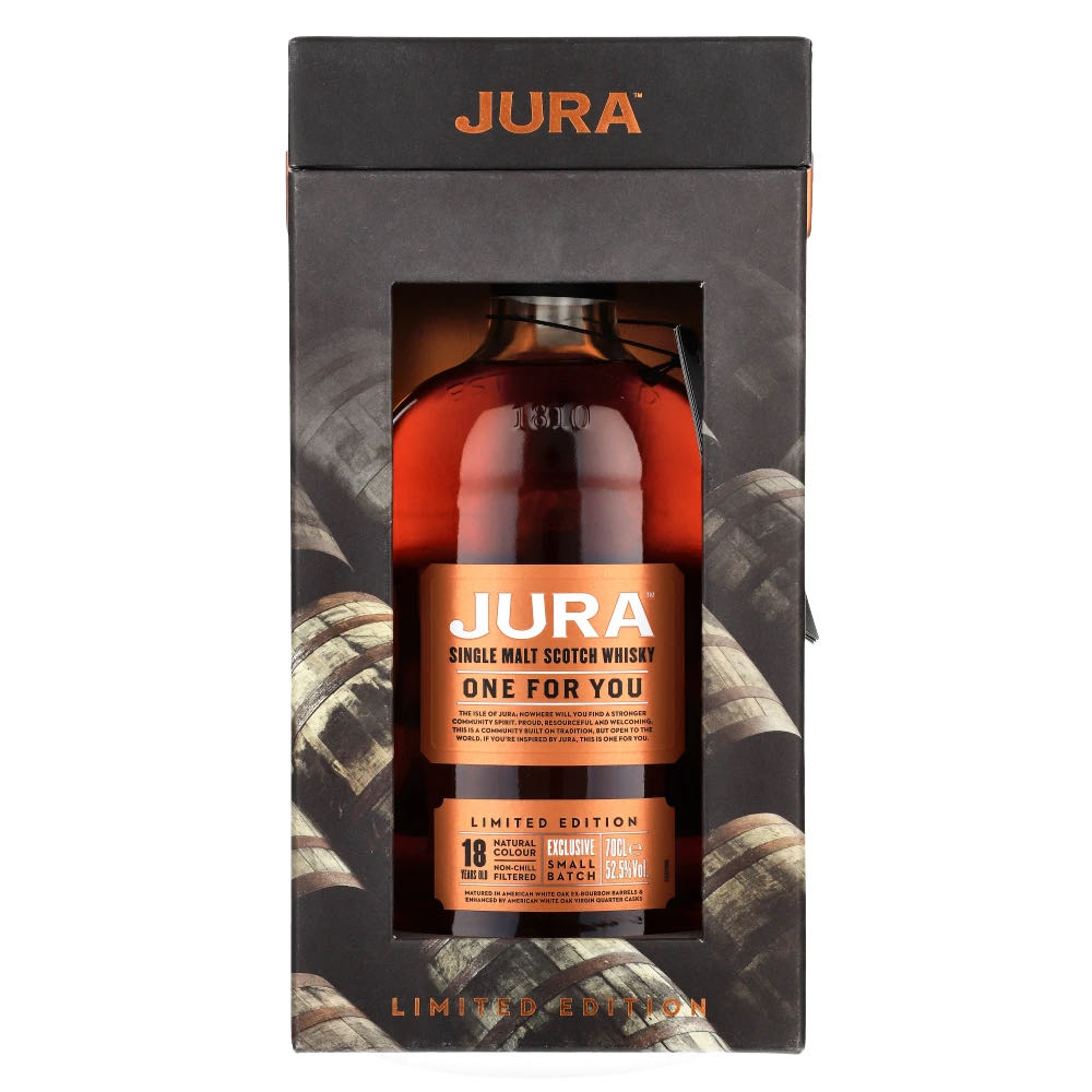 Jura 18 Old Limited Edition Single Malt  alcohol collectible [Barcode 5013967014008] - Main Image 2