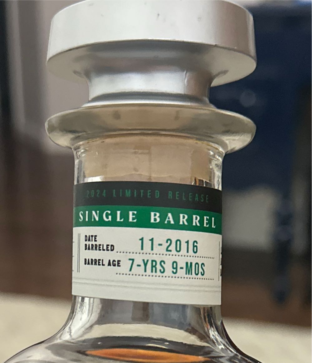 Baker’s 7 High Rye Bourbon Baker’s - James B. Beam Distilling Co. (750 mL) alcohol collectible [Barcode 080686009405] - Main Image 3