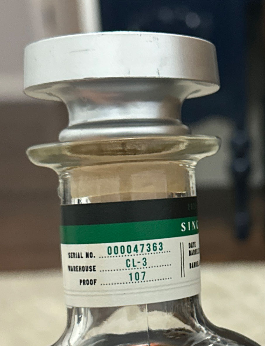 Baker’s 7 High Rye Bourbon Baker’s - James B. Beam Distilling Co. (750 mL) alcohol collectible [Barcode 080686009405] - Main Image 4