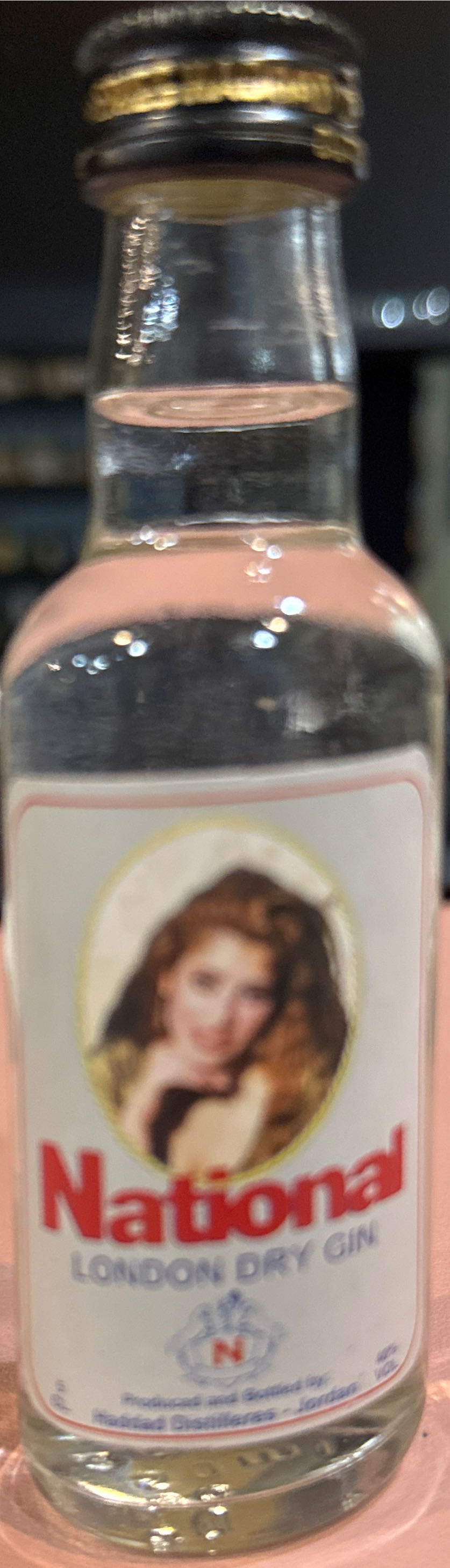 National London Dry Gin  alcohol collectible - Main Image 2