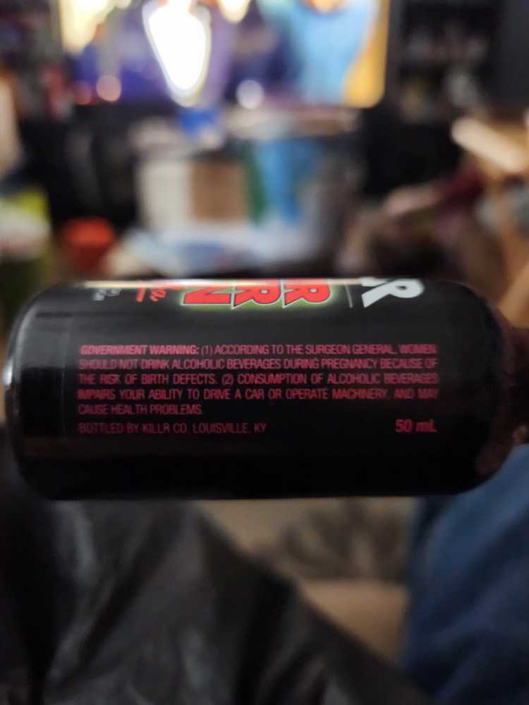 Killr Sour Watermelon 50ml  (50 mL) alcohol collectible [Barcode 850047591753] - Main Image 2