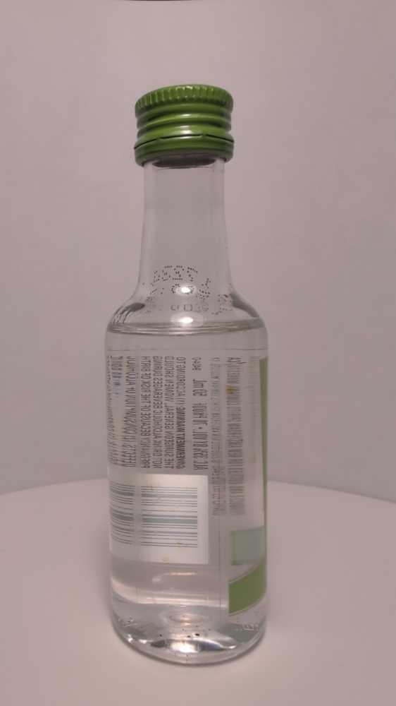 New Amsterdam Apple Flavored Vodka - New Amsterdam Spirits Company (50 mL) alcohol collectible [Barcode 085000006566] - Main Image 2