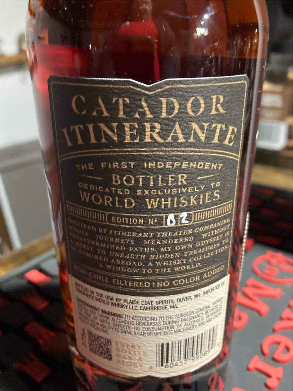 Catador Itinerante Edition 2 Broger 10 Yr - Broger (350 mL) alcohol collectible [Barcode 660457990899] - Main Image 2