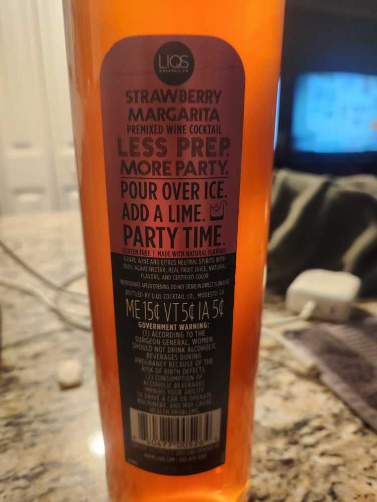 LIQS Cocktail   alcohol collectible [Barcode 850477005264] - Main Image 2