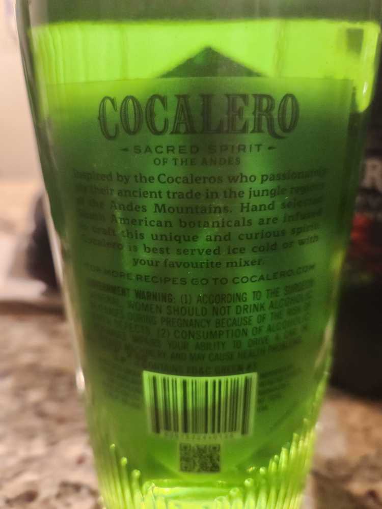 Cocalero Clasico Herbal - south american herbal liquor (750 mL) alcohol collectible [Barcode 5391532440125] - Main Image 2