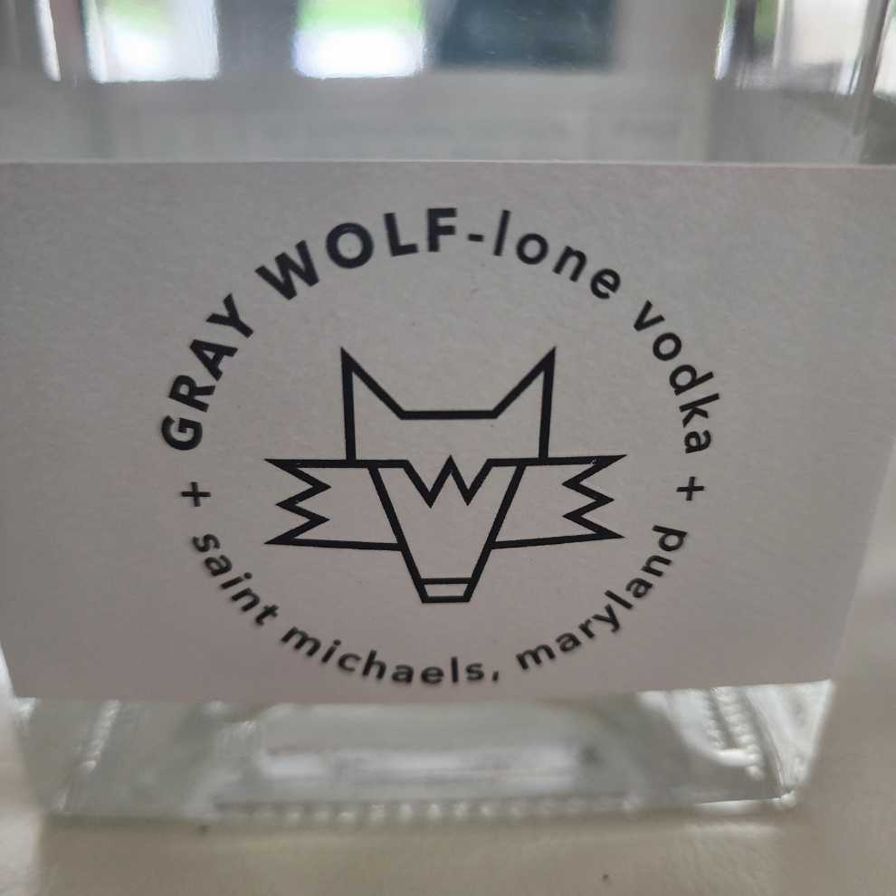 Gray Wolf Lone - Gray Wolf craft Distilling (750 mL) alcohol collectible [Barcode 866149000307] - Main Image 2