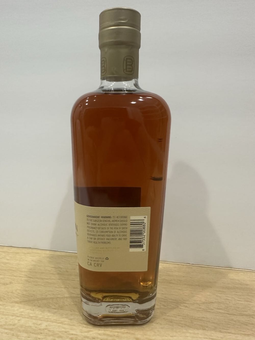 Bardstown Bourbon Origin High Wheated Series - Bardstown Bourbon Company (750 mL) alcohol collectible [Barcode 857552008806] - Main Image 3