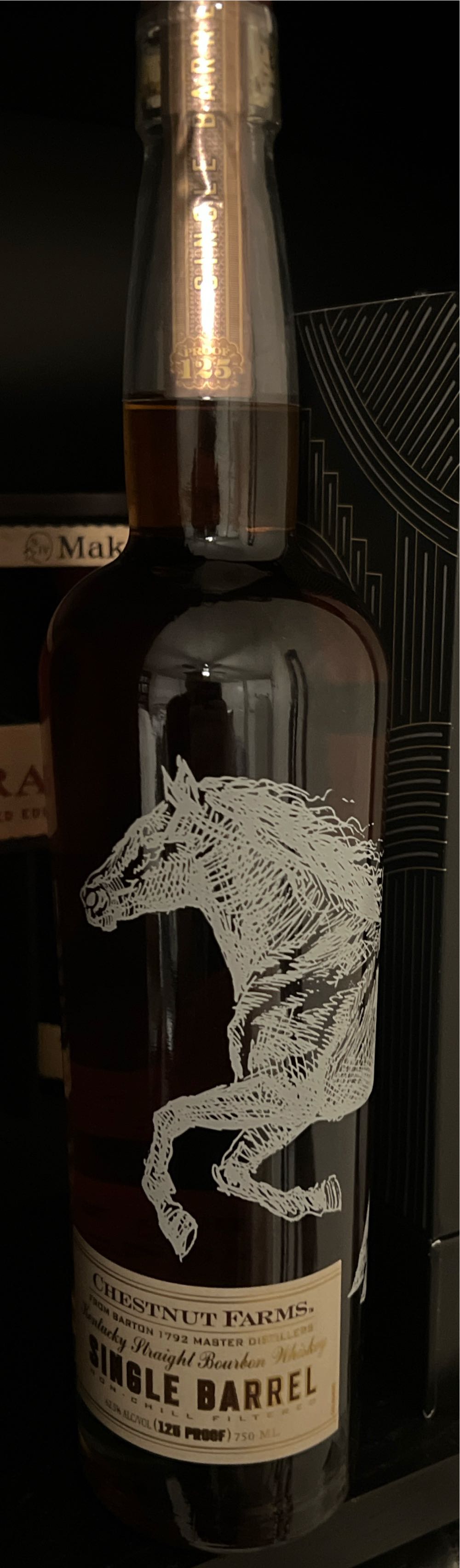 Chestnut Farms Single Barrel - Barton 1792 Distillery (750 mL) alcohol collectible [Barcode 088004055394] - Main Image 4