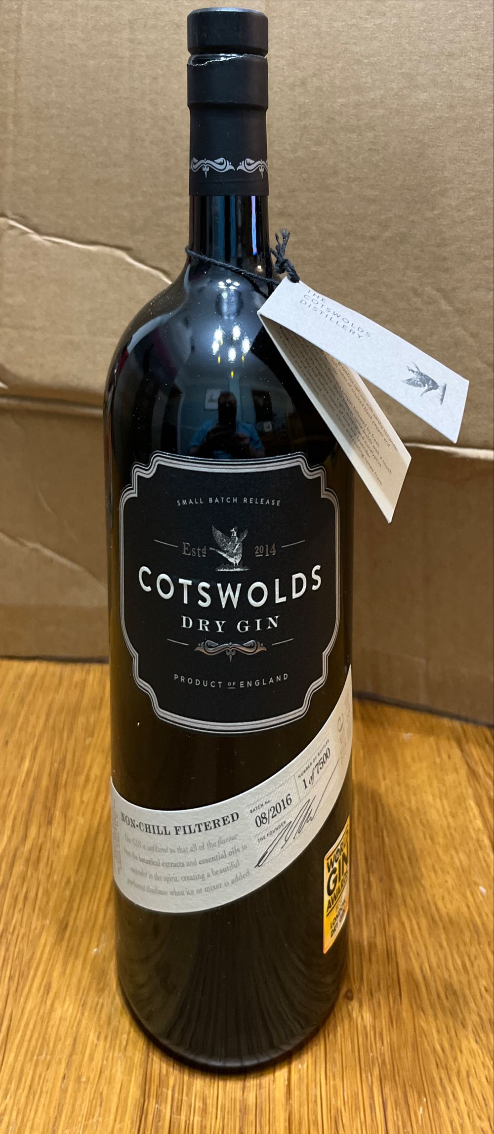 Cotswolds Gin Cotswolds Dry Gin 700ml 46% 70cl Distillery – - The Cotswold Distillery Company (1 L) alcohol collectible [Barcode 5060404510036] - Main Image 7