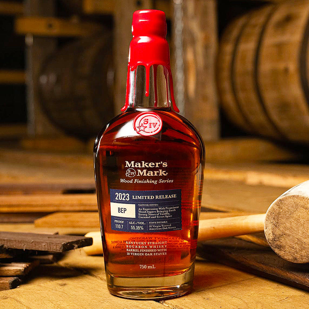 Makers Mark 2023 Wood Finishing series  alcohol collectible - Main Image 2