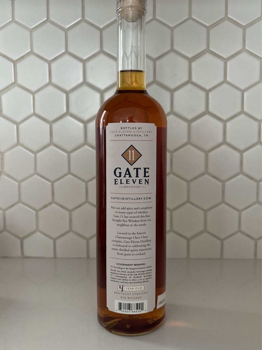 Gate 11 Rye - Gate 11 (750 mL) alcohol collectible [Barcode 850003885094] - Main Image 2